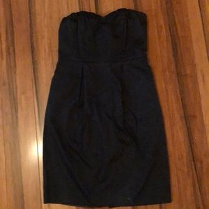 Express Black Strapless dress